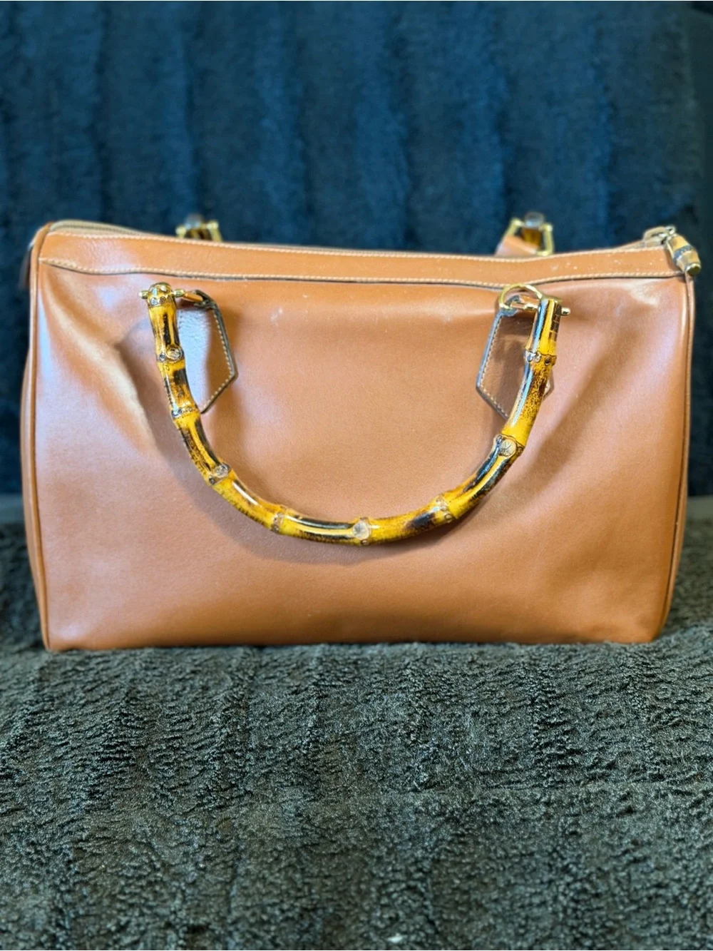Gucci Bamboo handbag - Tan-Preloved
